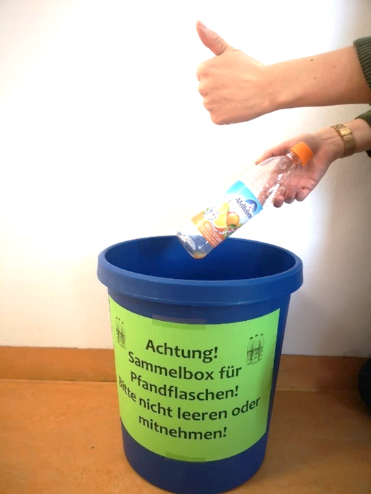Recycling Flasche